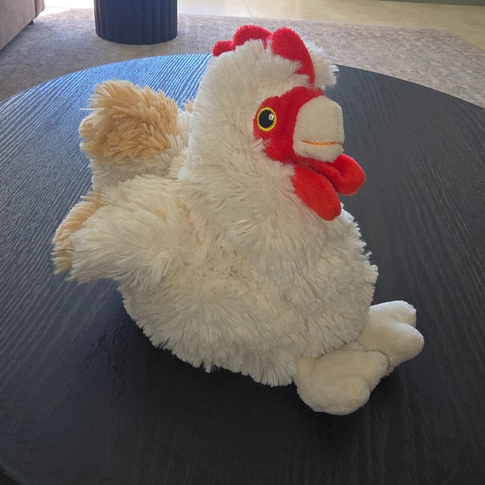 Warmies Rooster Microwavable Soft heating pad weighted lavender scent comforting